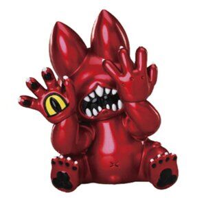 GRAPE BRAIN Hell's Cat Onigiri Maroon Version Gachapon Capsule Toy Figure